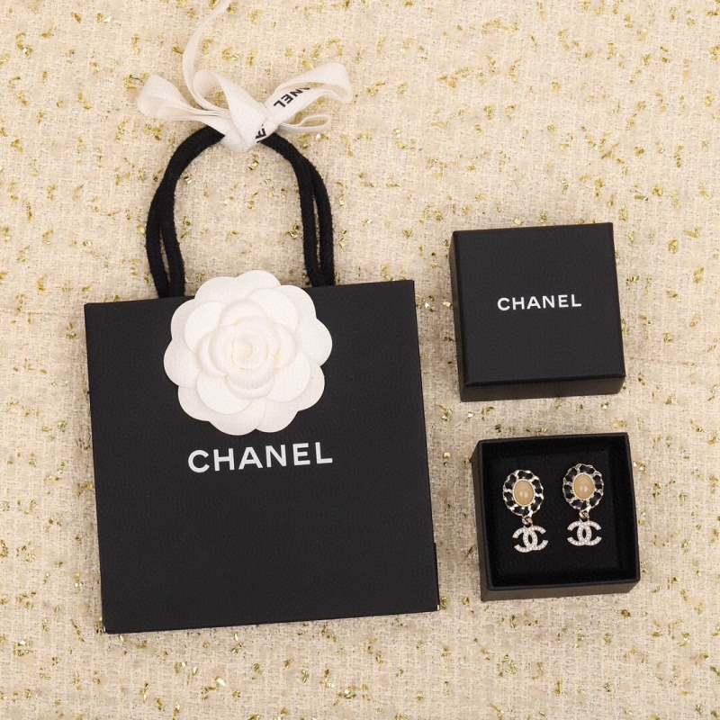 Ch*el earrings